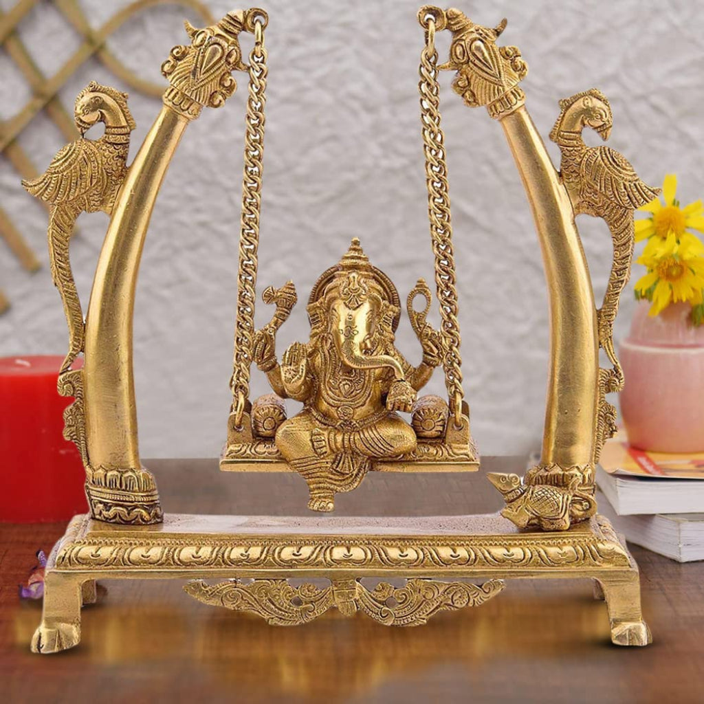 Brass Ganpati Idol