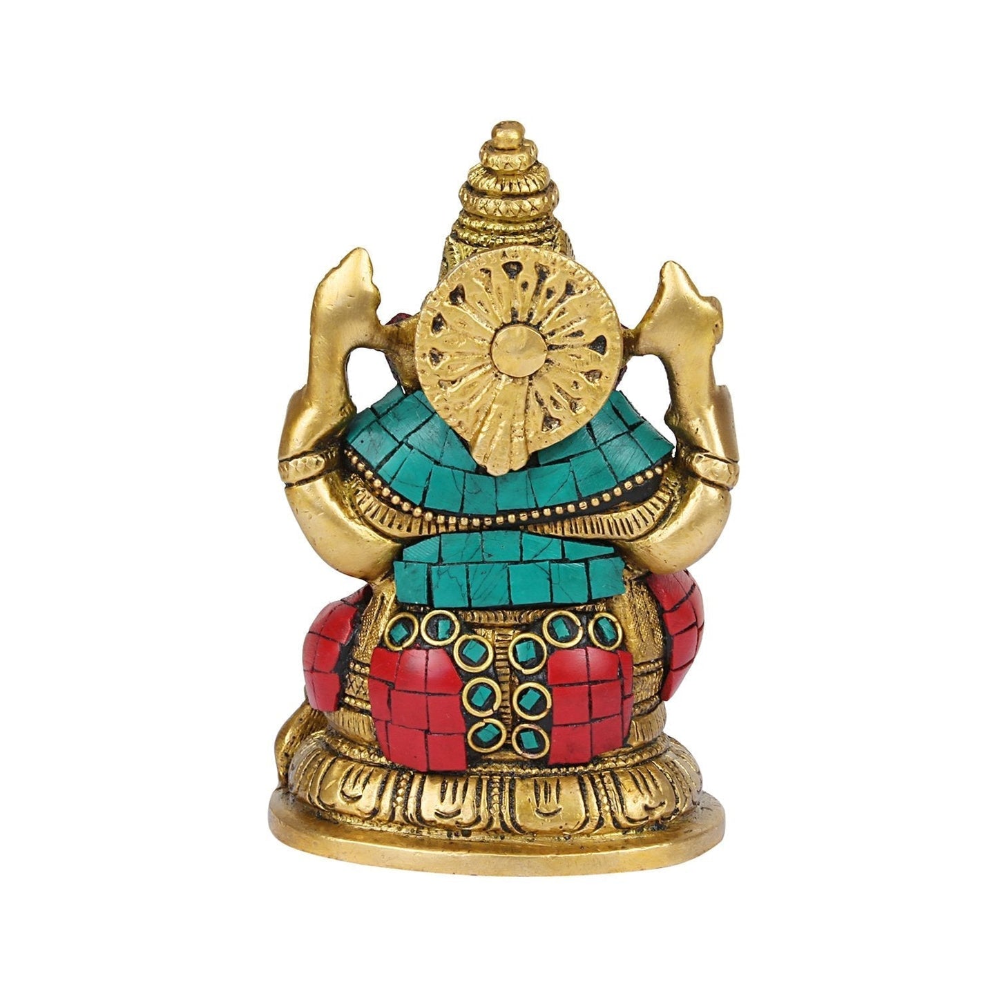 Multicolour Brass Murti