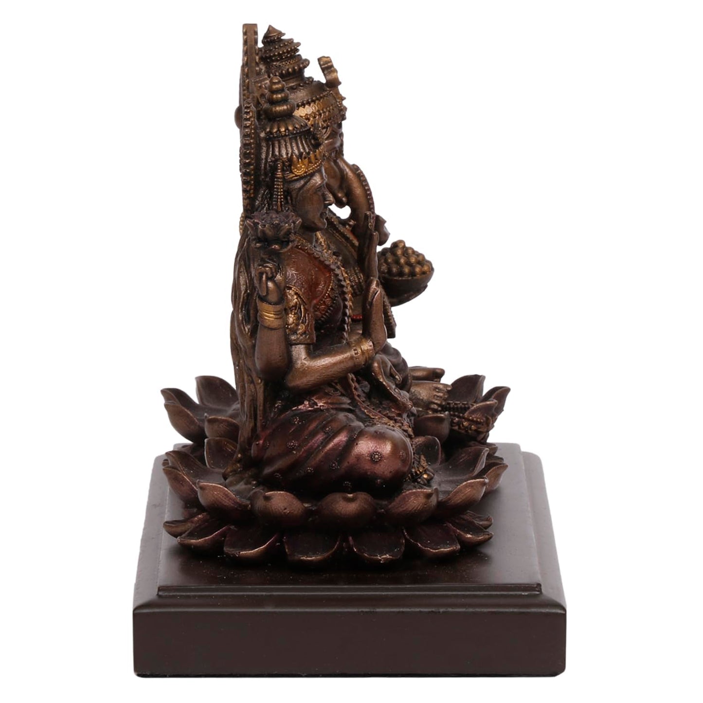Resin Laxmi Ganesh Statue Murti Height 5 Inches - SvarupArt