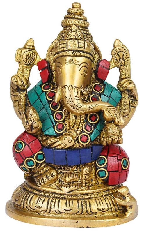 Brass Ganesha Murti