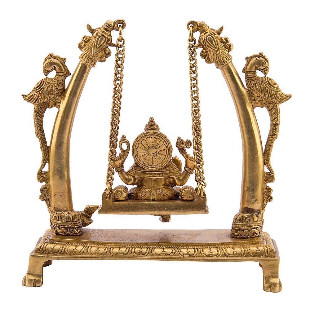 Brass ganesha Idol