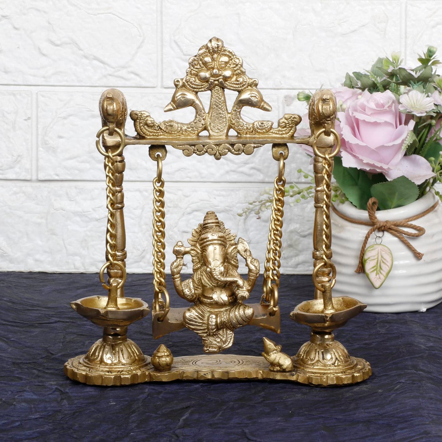 Brass Ganpati Murti