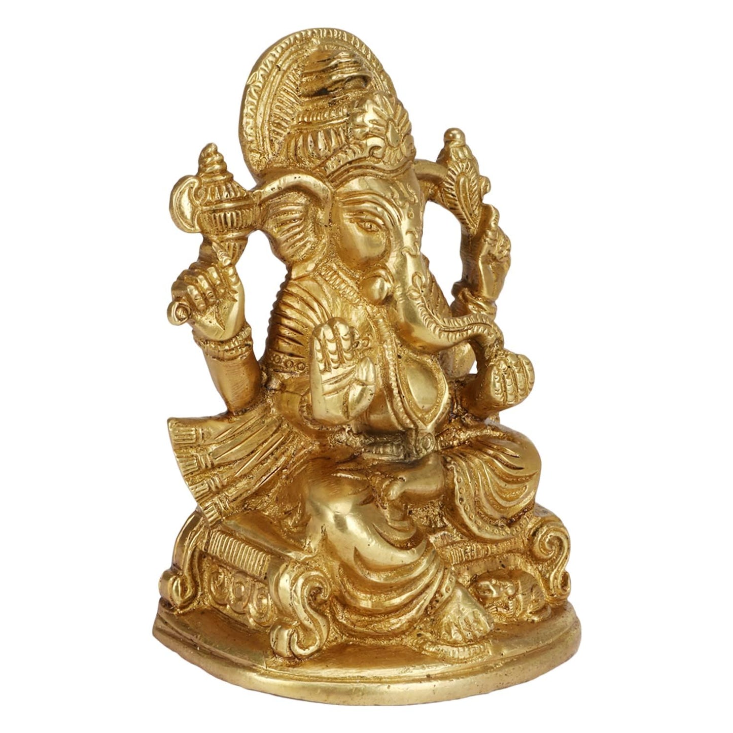 Brass Ganesha Idol
