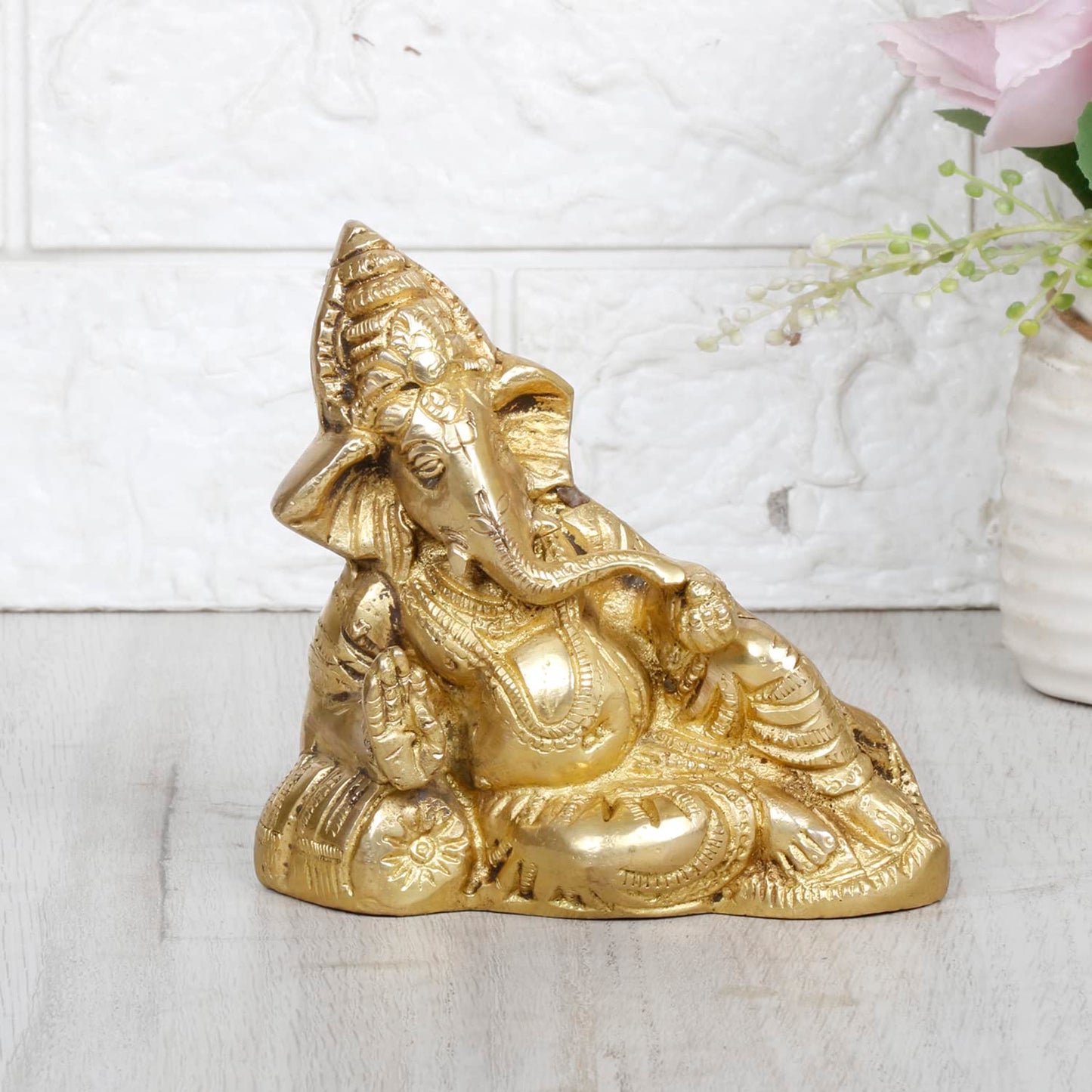 Brass Ganesha Idol