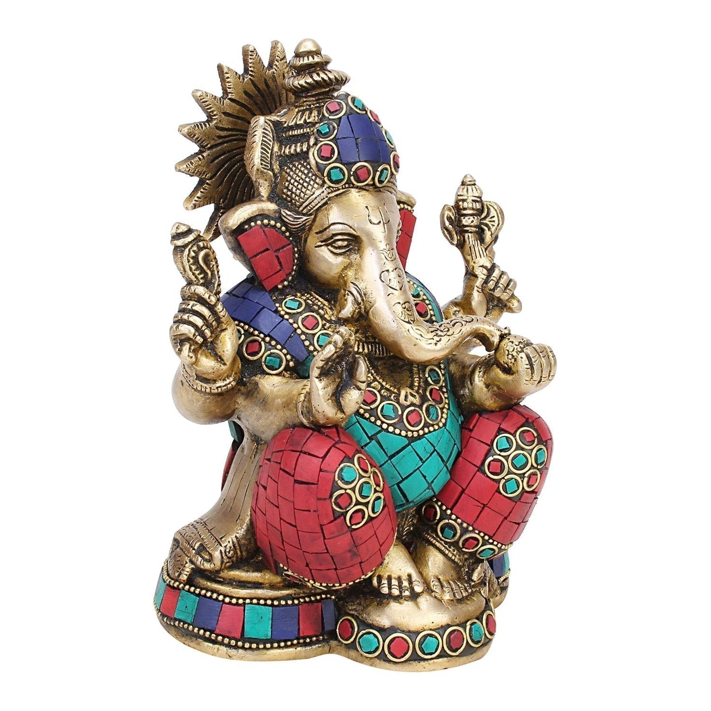 Brass Ganesha Idol
