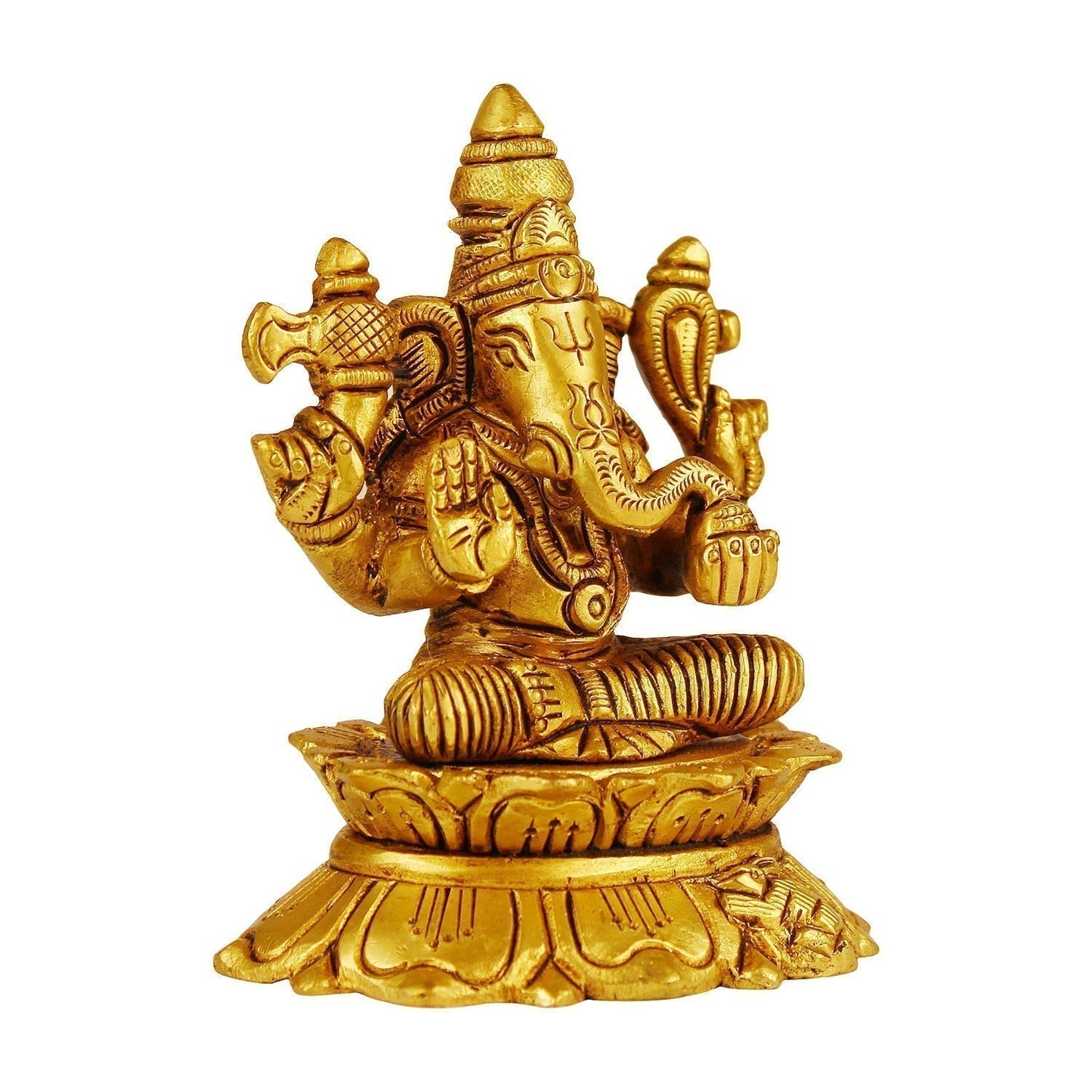 Brass Ganesha Murti