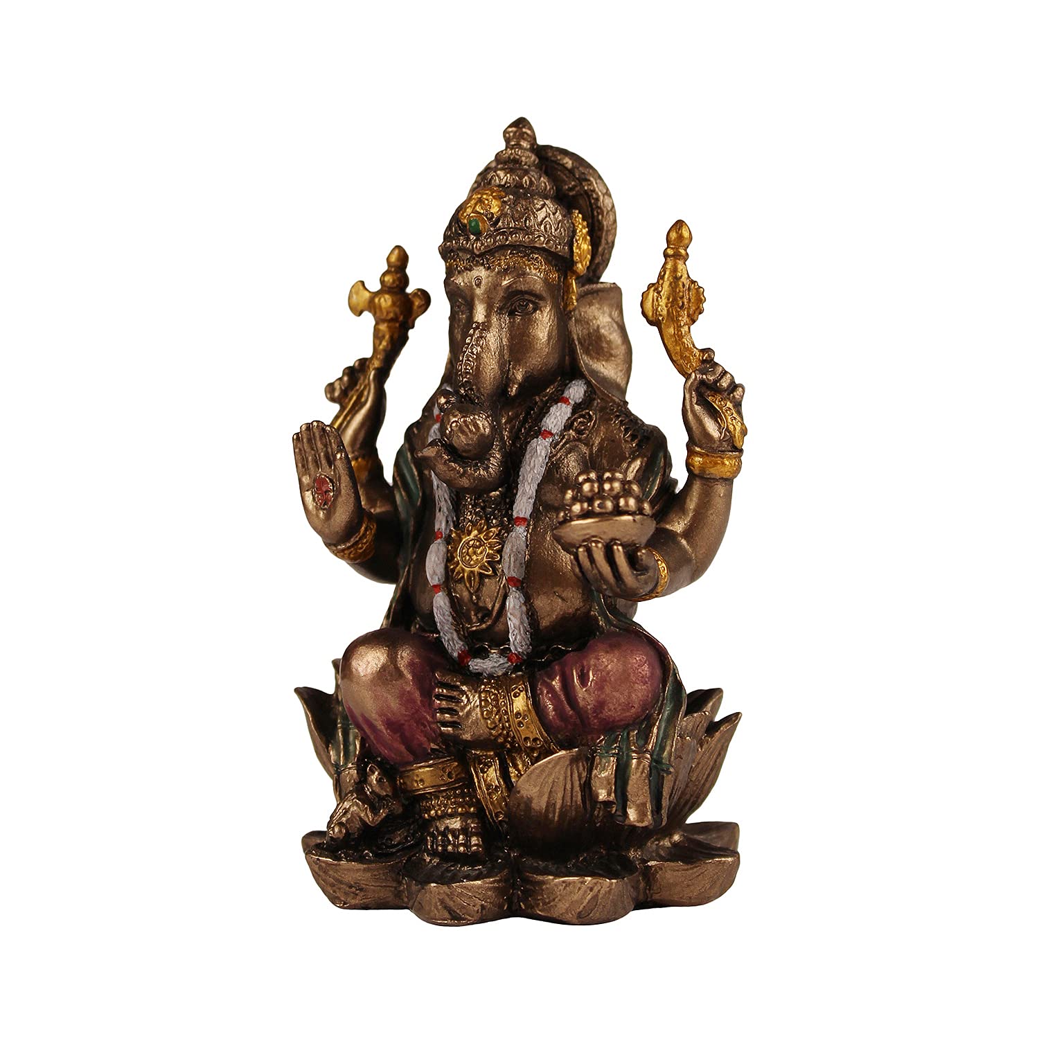 Resin Ganesh Bhagwan Idol Ganesha Statue Ganpati Murti for Home Entrance Decor Diwali Gift - SvarupArt