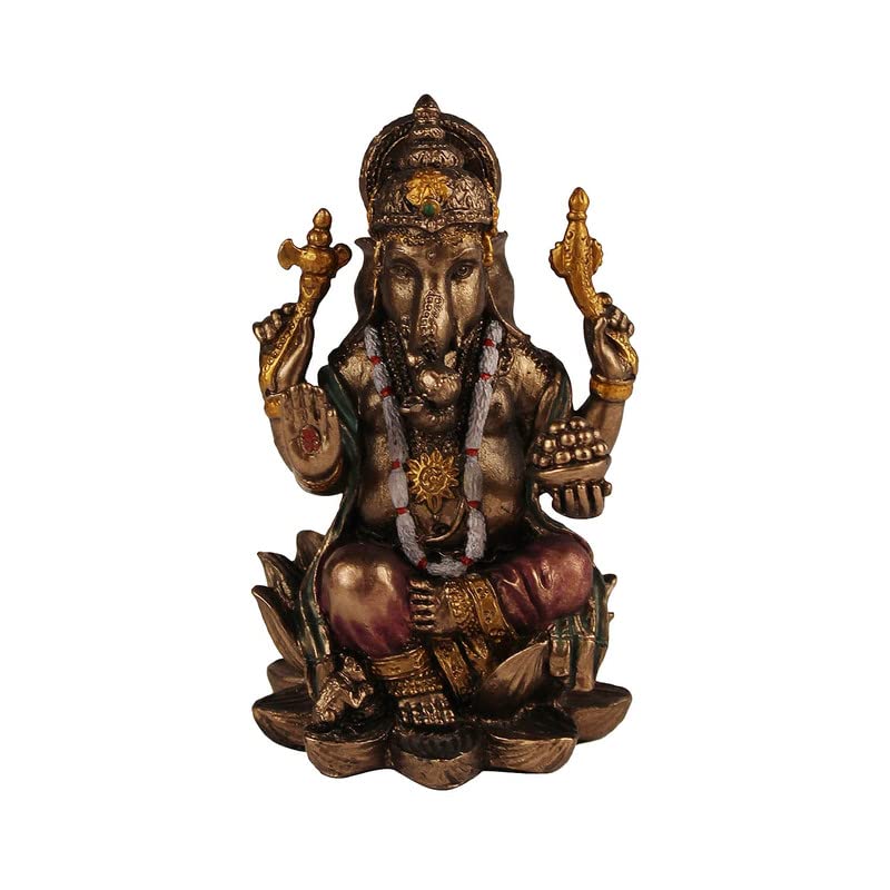 Resin Ganesh Bhagwan Idol Ganesha Statue Ganpati Murti for Home Entrance Decor Diwali Gift - SvarupArt