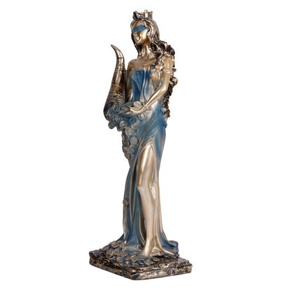 Fortuna Roman Goddess of Good Luck Home Decor Showpiece Height 11.5 Inches - SvarupArt