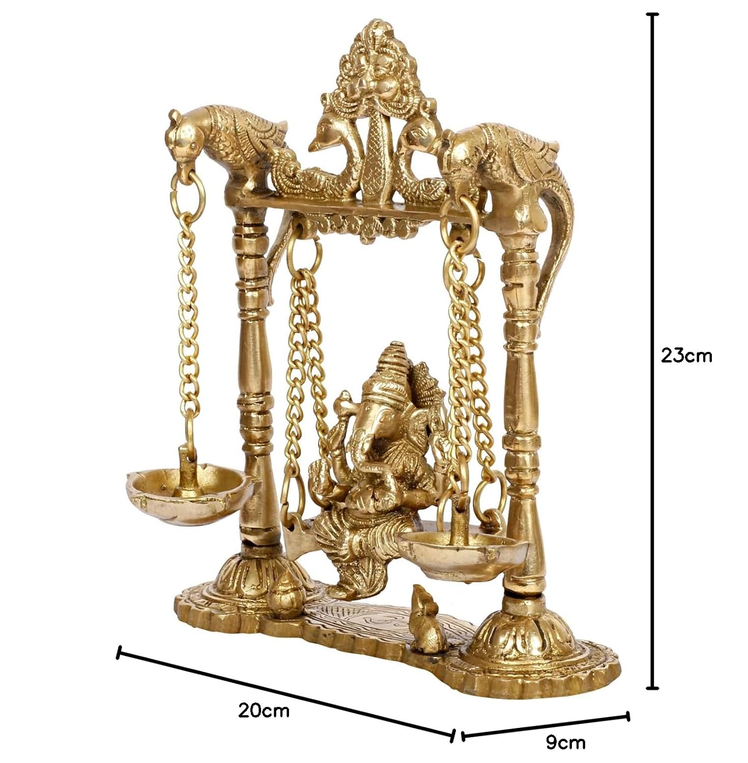 Brass Ganesha Jhula