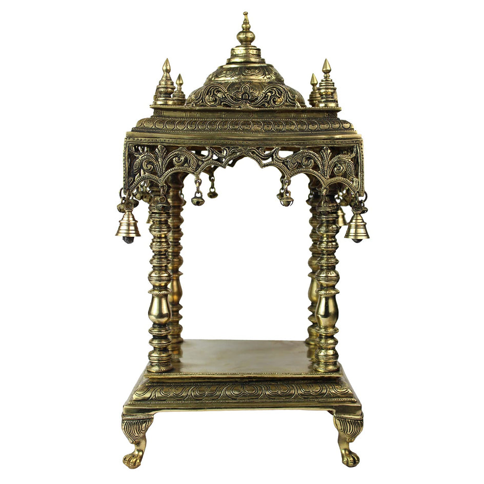 21" Temple mandir Brass Handmade