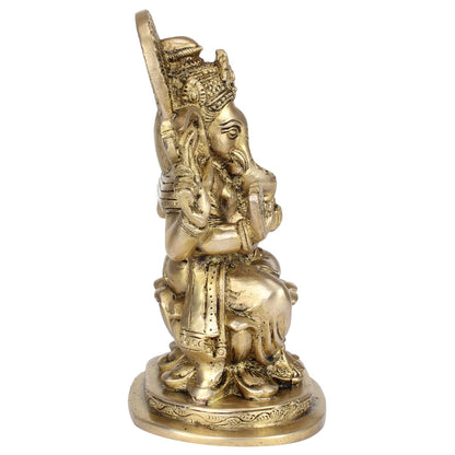 Brass Ganesha Murti