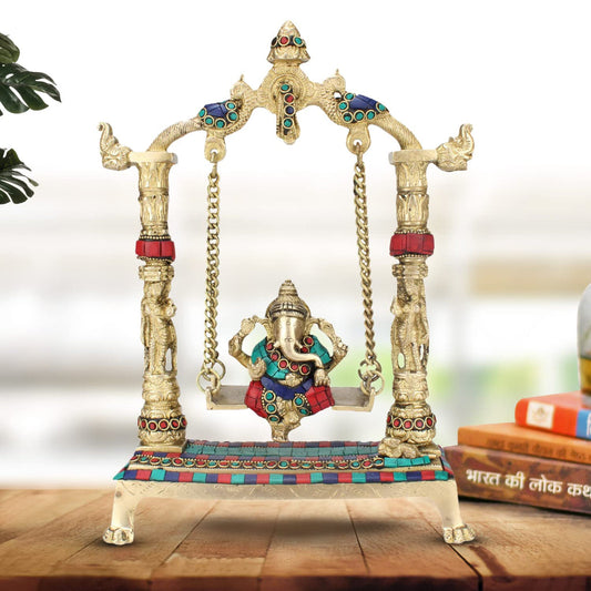 Brass Ganpati Murti