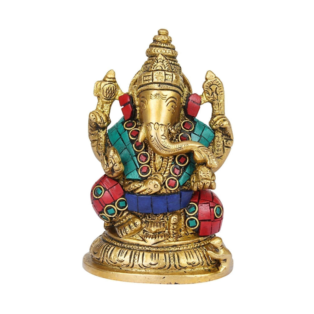 Brass Ganesha Statue