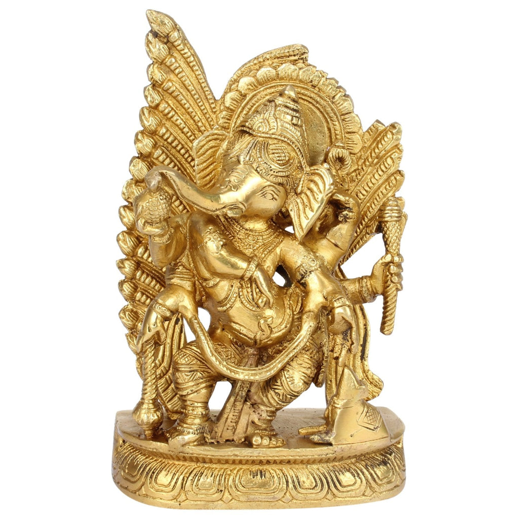 Brass Ganesha Murti 