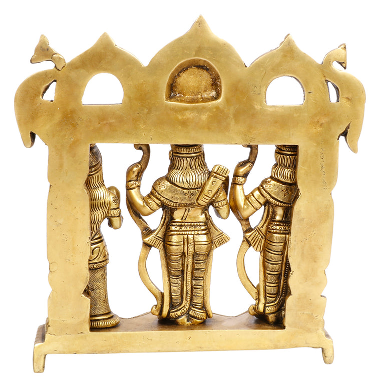 7.5 Inch Ram Darbar Brass Statue