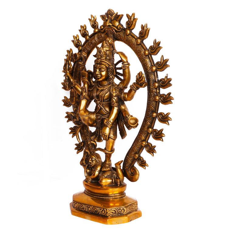 16" Shiva Natraja Brass Murti