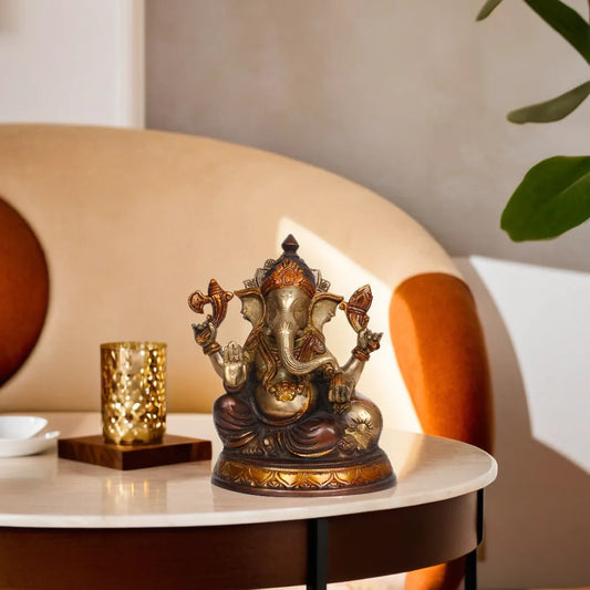 Brass Ganesha Statue