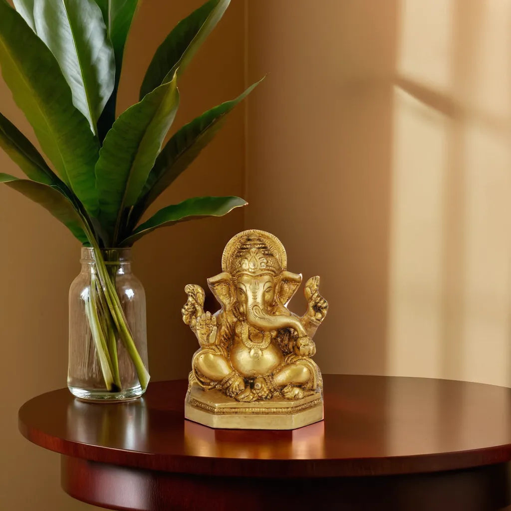 Brass Ganesha 
