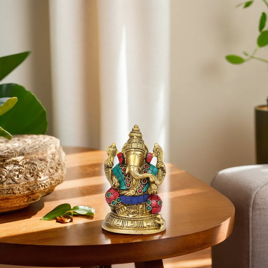 Brass Ganesha